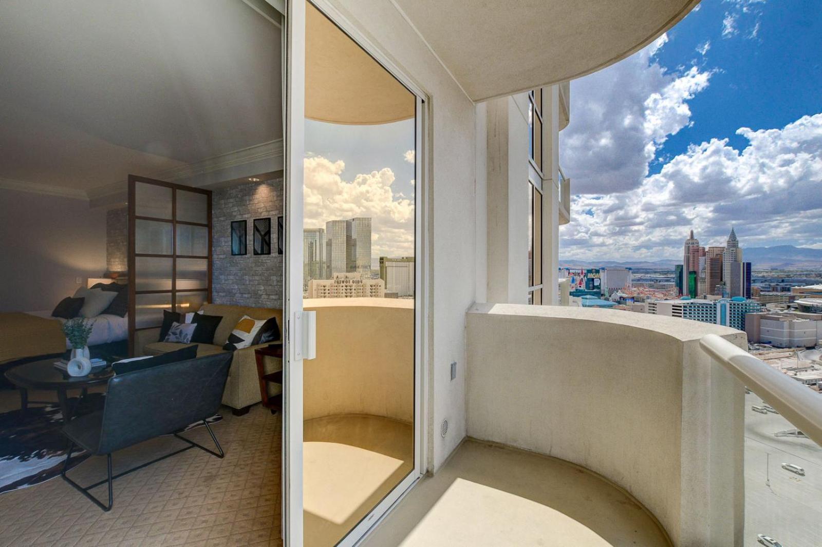Premium Suite Mgm Signature High Flr Balcony Strip View 拉斯维加斯 外观 照片