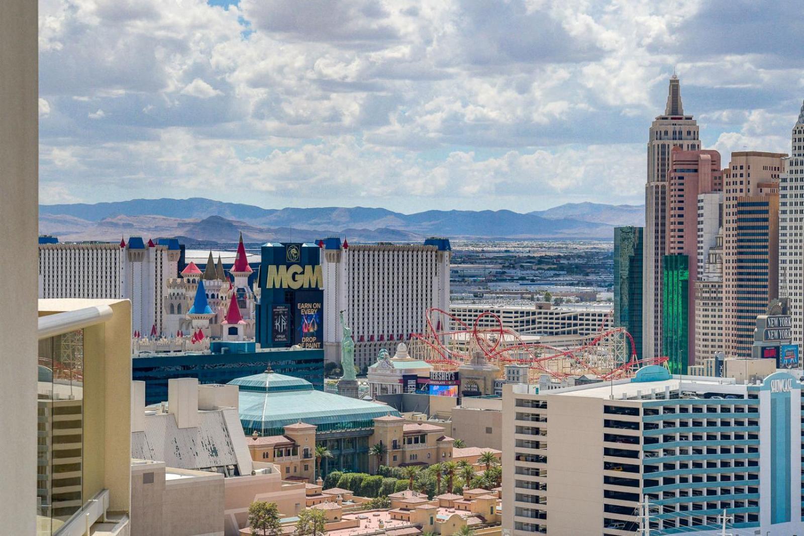 Premium Suite Mgm Signature High Flr Balcony Strip View 拉斯维加斯 外观 照片